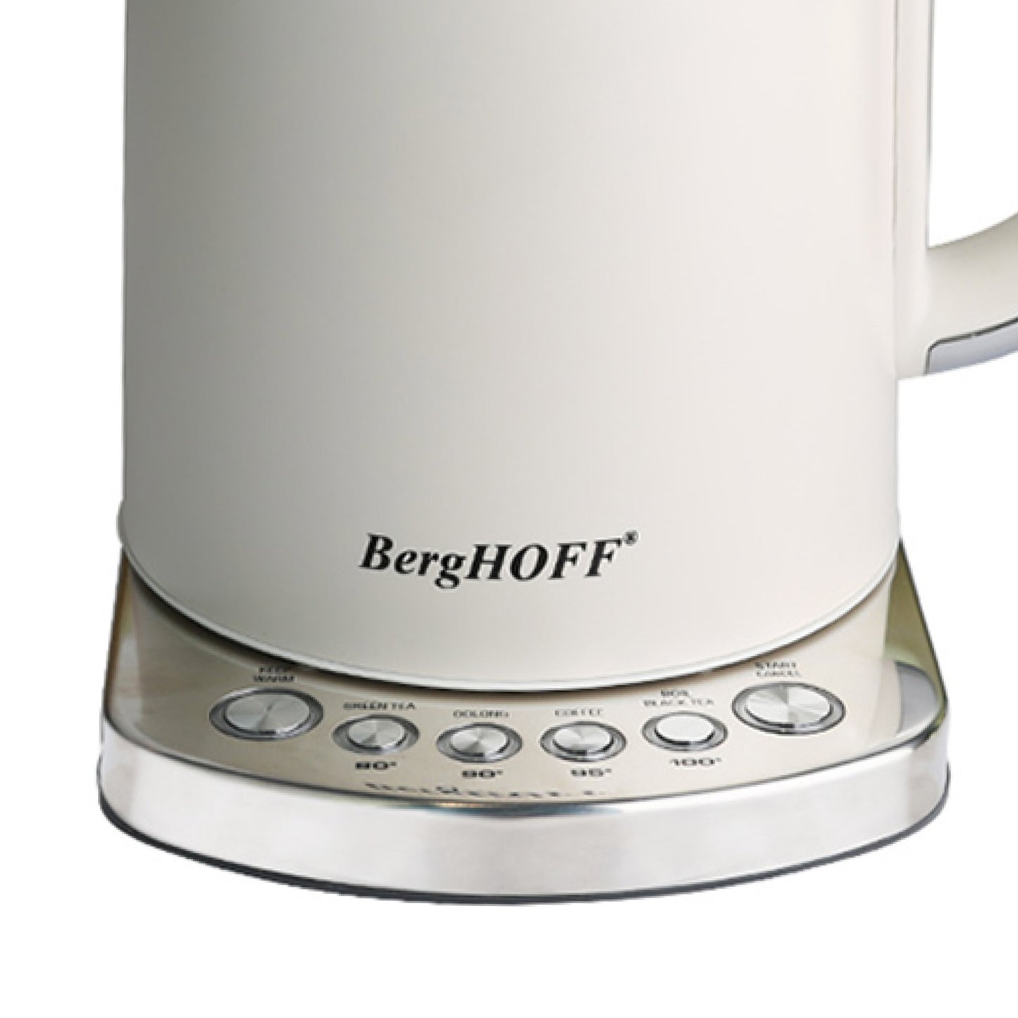Berghoff Gem Concept 1.7 Litre Vanilya Krem Rengi Retro Su Isıtıcı