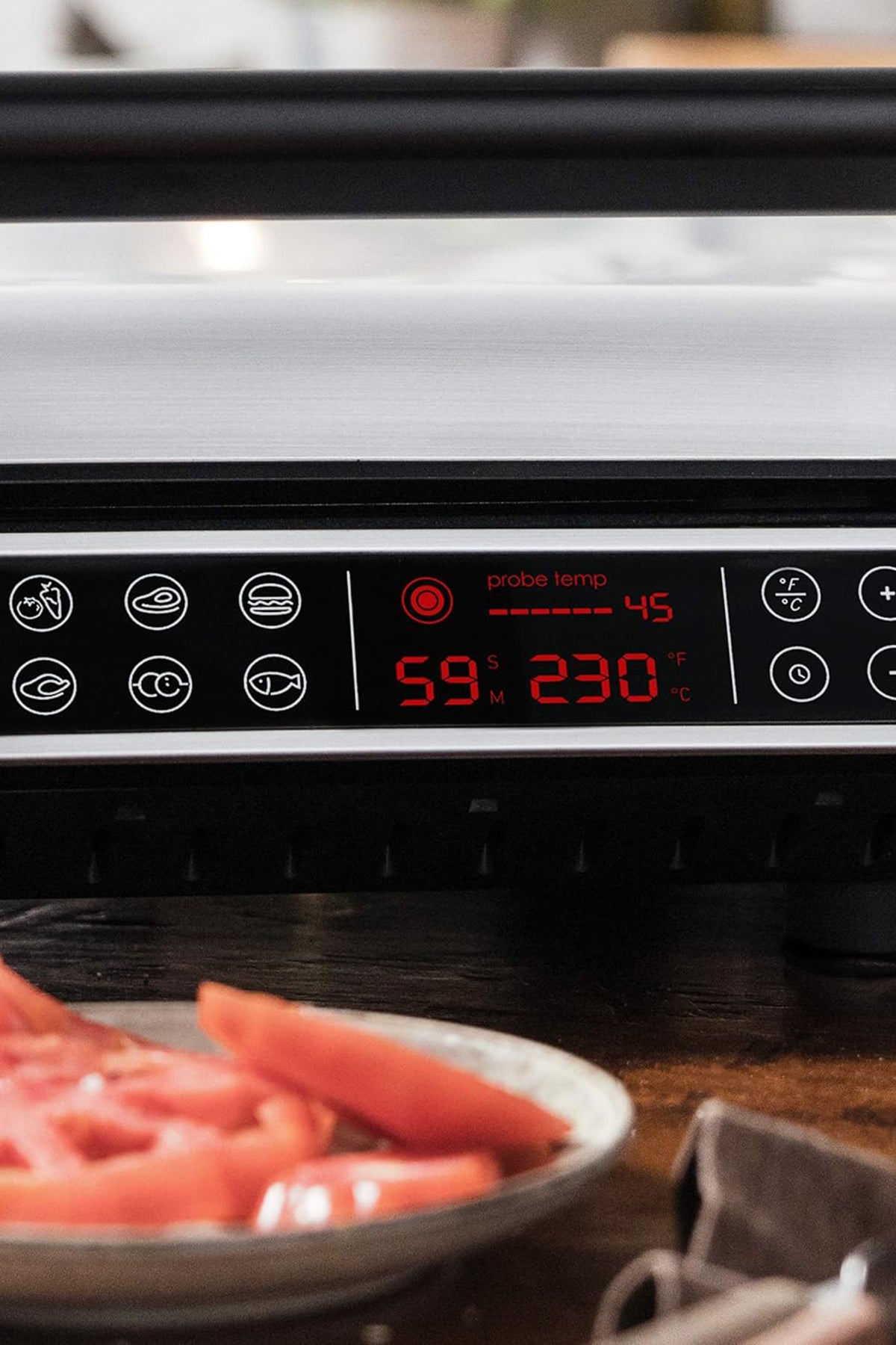 BergHOFF GEM TITAN PRO 6 Programlı Advanced Design Çelik Izgara ve Tost Makinesi