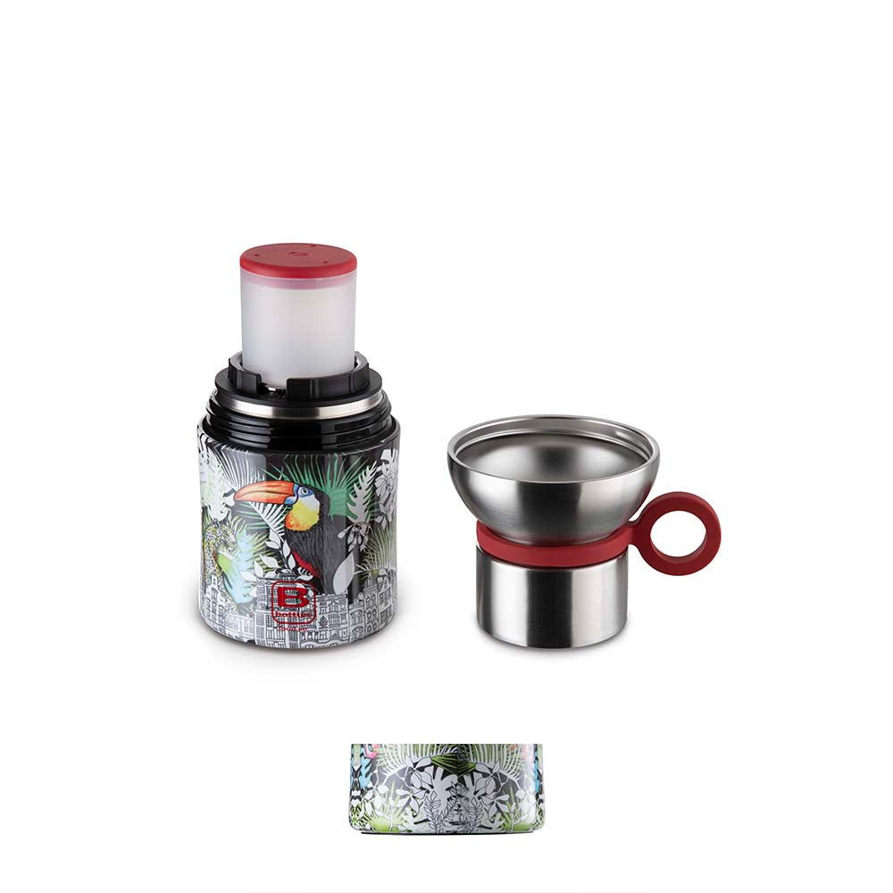 Bugatti Paslanmaz Çelik La Vılle Desenli Yemek Termosu 500Ml
