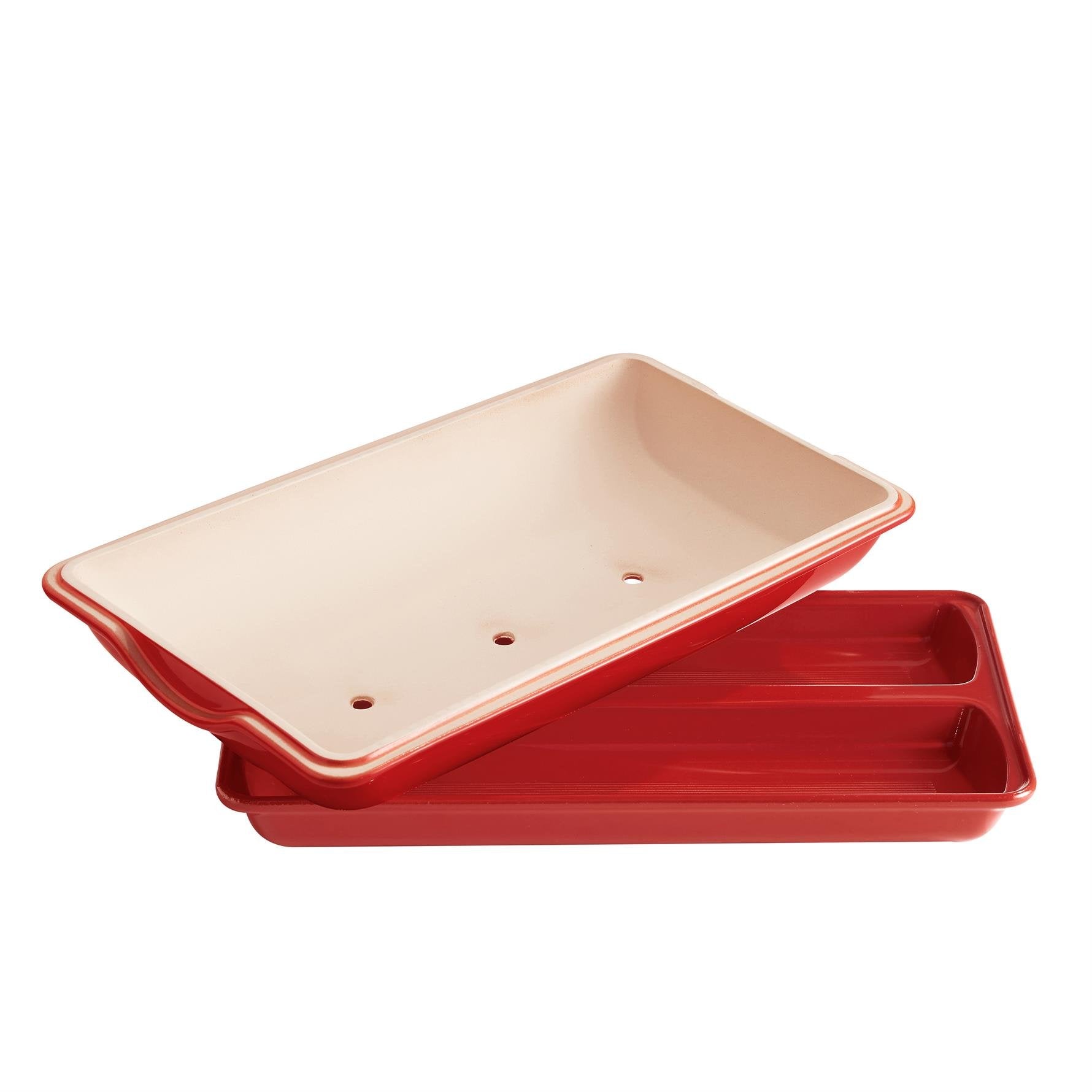 Emile Henry 2 Li Baget Ekmek/Fırın Kabı Dikdörtgen 39x23 cm