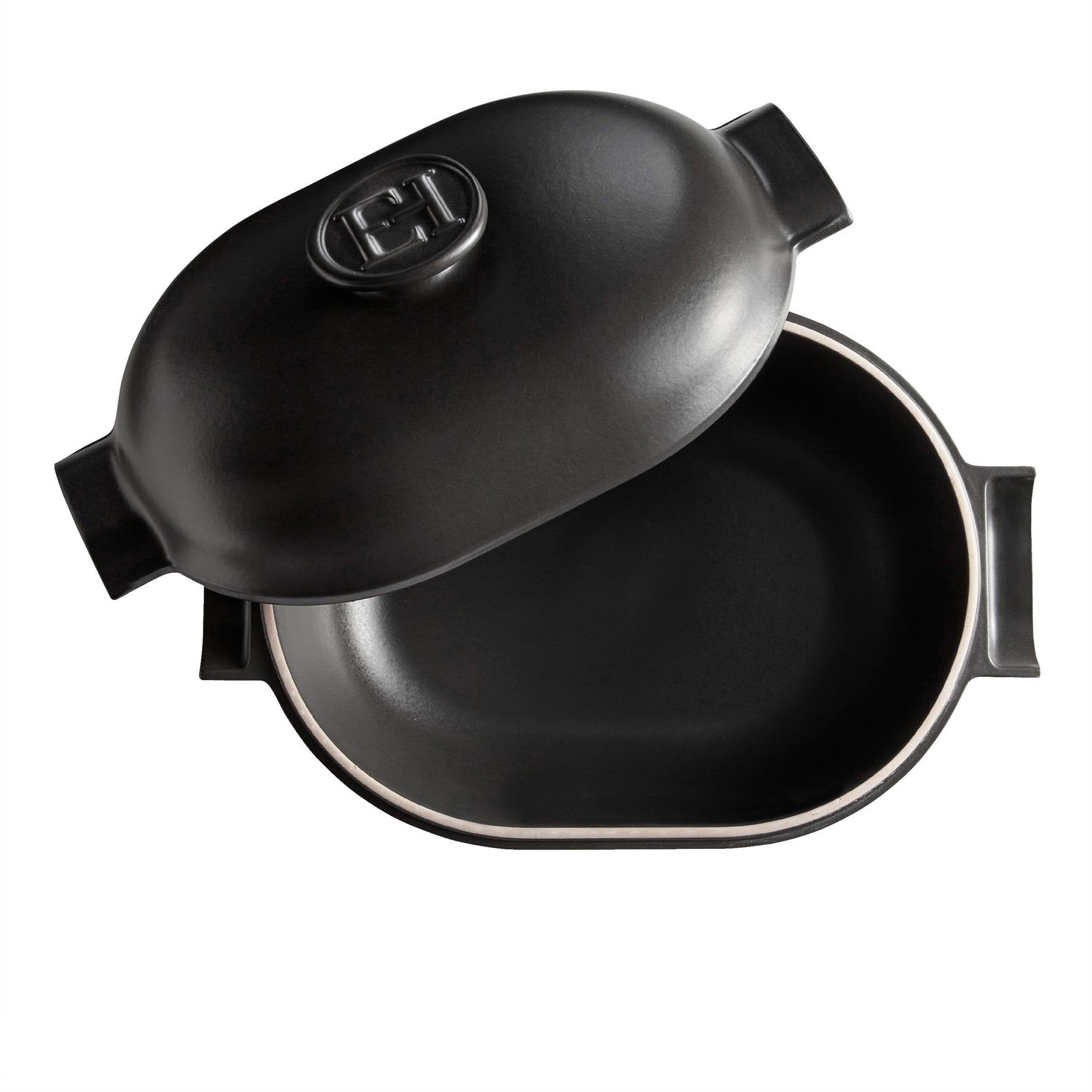 Emile Henry İnduksiyon Uyumlu Oval Tencere 4.5 L/36X24 cm
