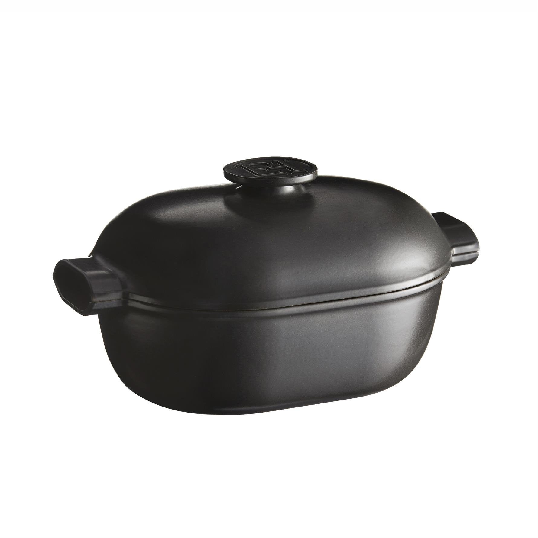 Emile Henry İnduksiyon Uyumlu Oval Tencere 4.5 L/36X24 cm