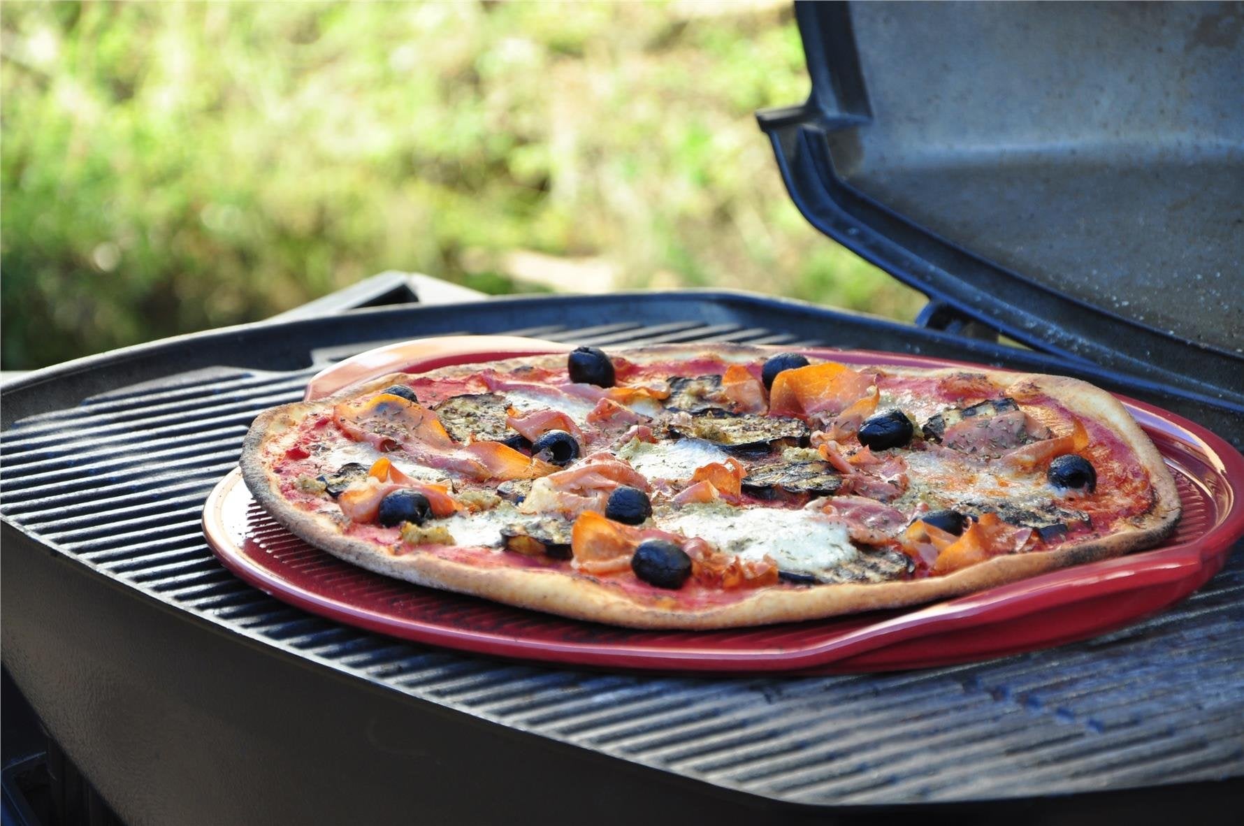 Emile Henry Pizza/Fırın Kabı Yuvarlak 40 cm