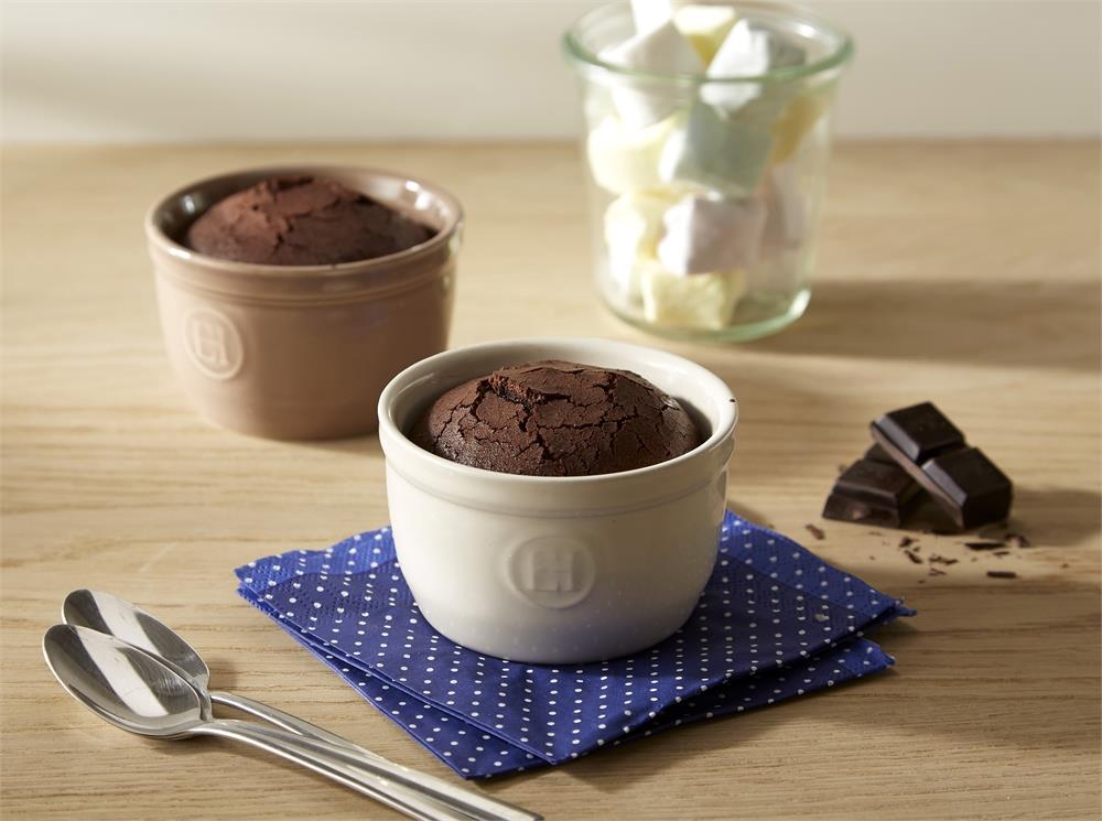 Emile Henry Fırın Kabı Ramekin No.9 Burgundy 2´li Seti