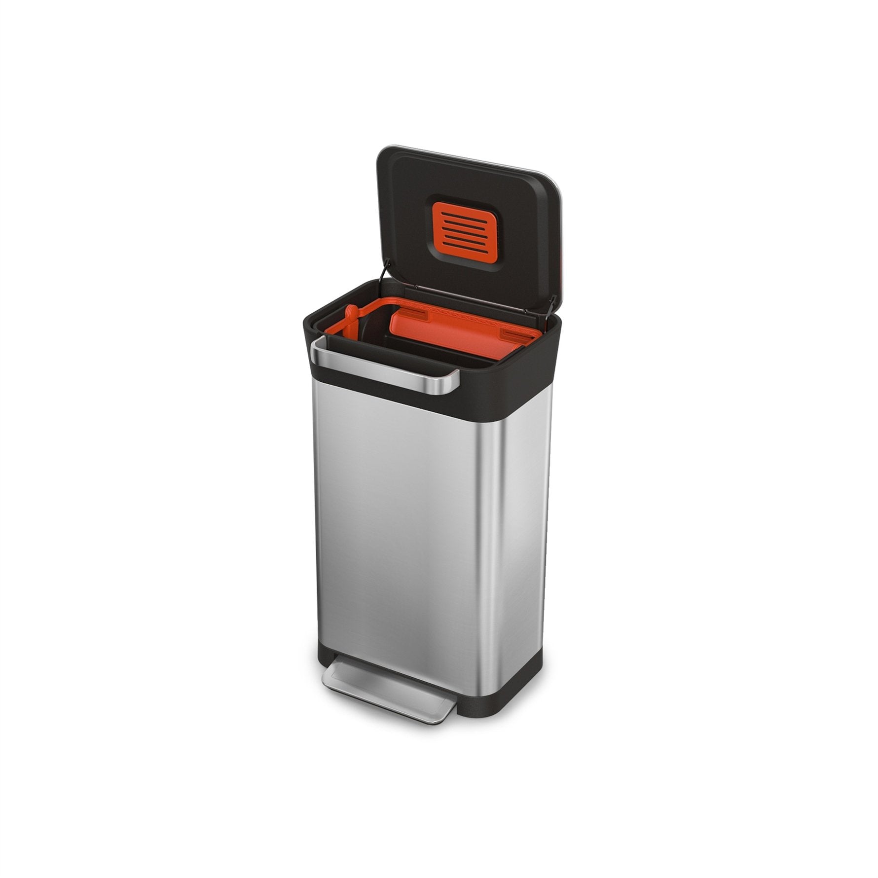 Joseph Joseph Titan Çöp Kovası 30 Litre Paslanmaz Çelik