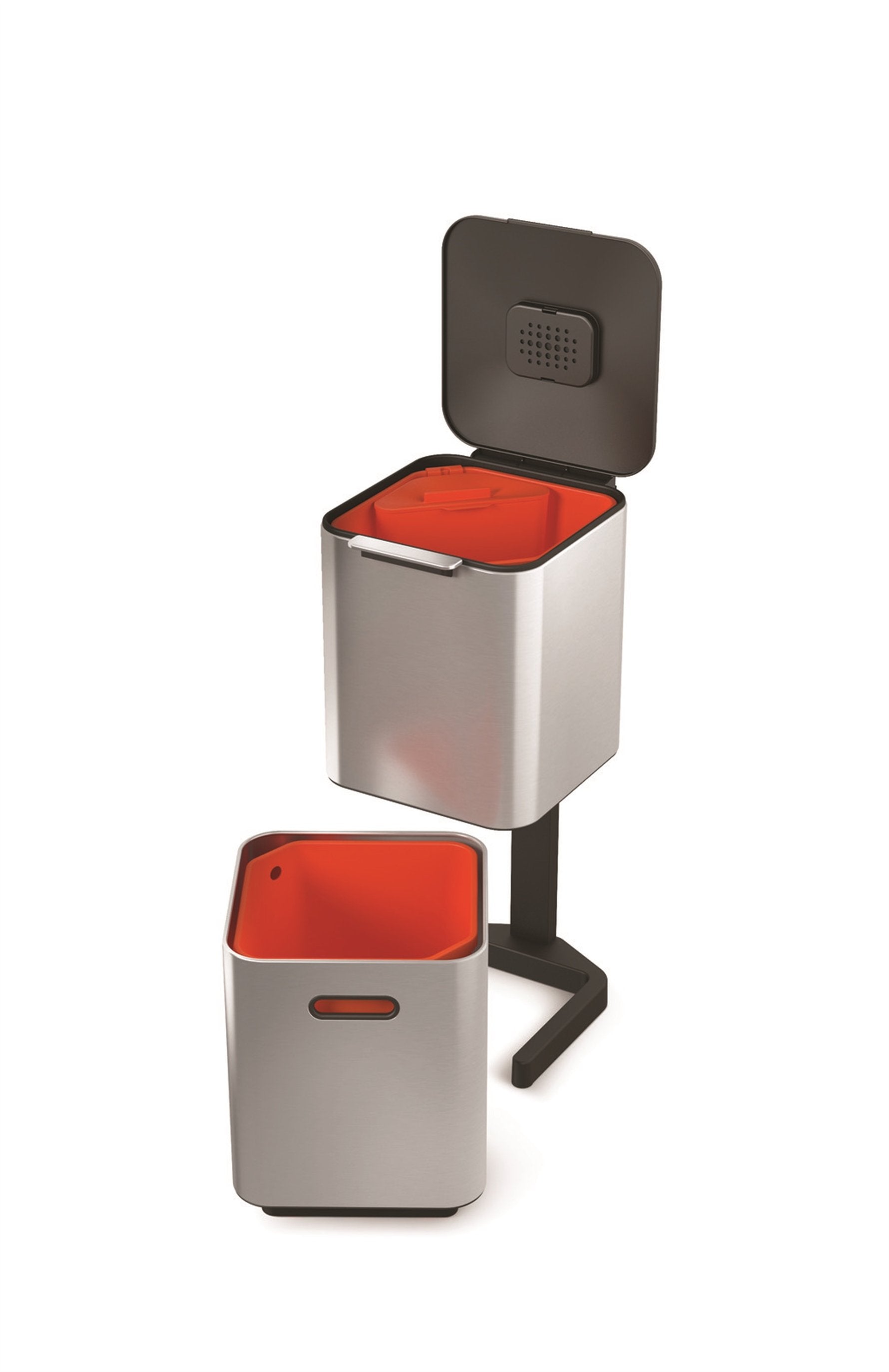 Joseph Joseph Totem Çöp Kovası 40 Litre Paslanmaz Çelik