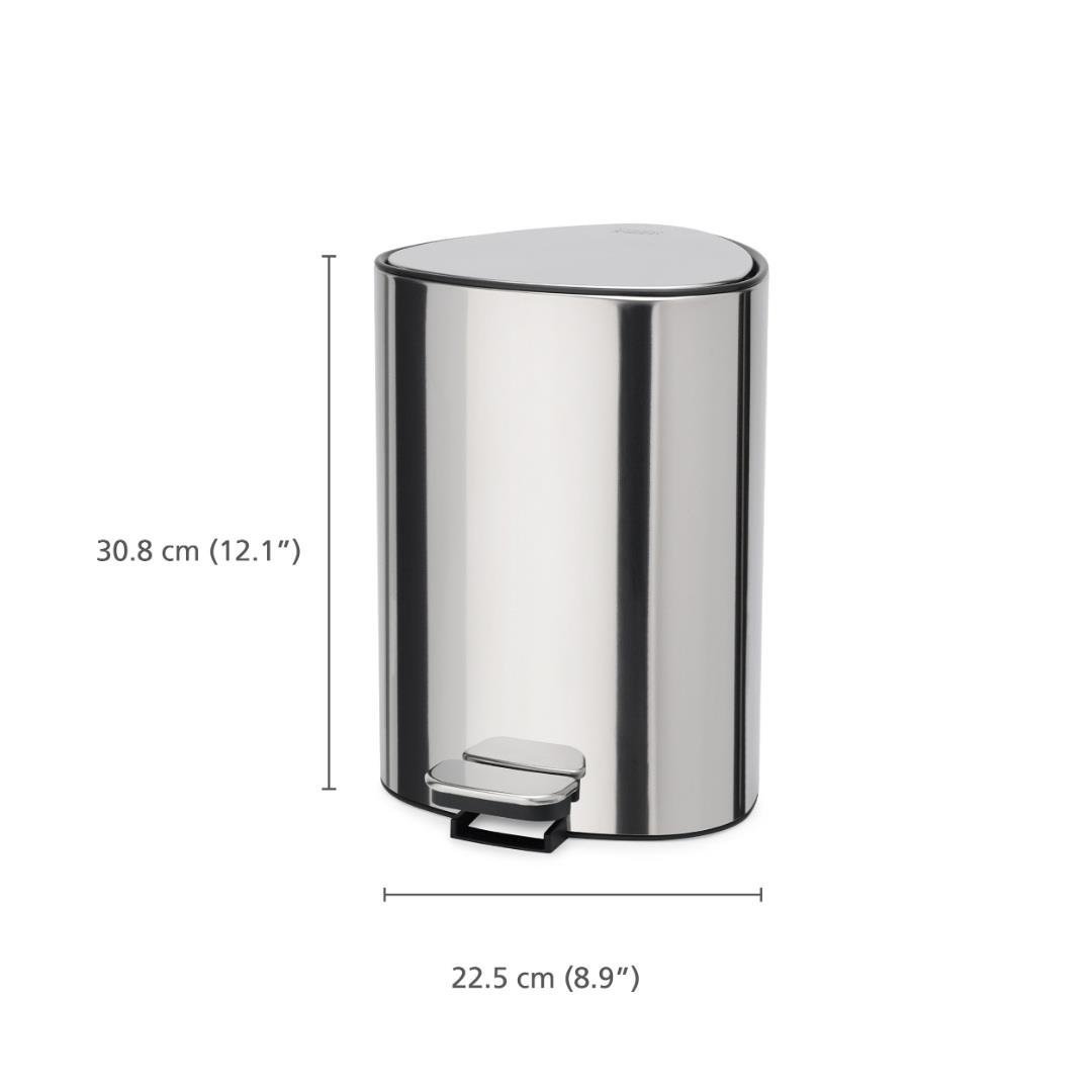 Joseph Joseph EasyStore Luxe Paslanmaz Çelik Pedallı Çöp Kovası 5 L