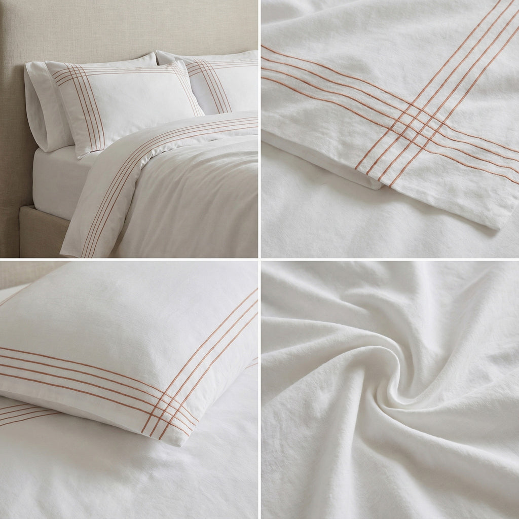 Ecobox Precore Oranj Çift Kişilik Nevresim Takımı