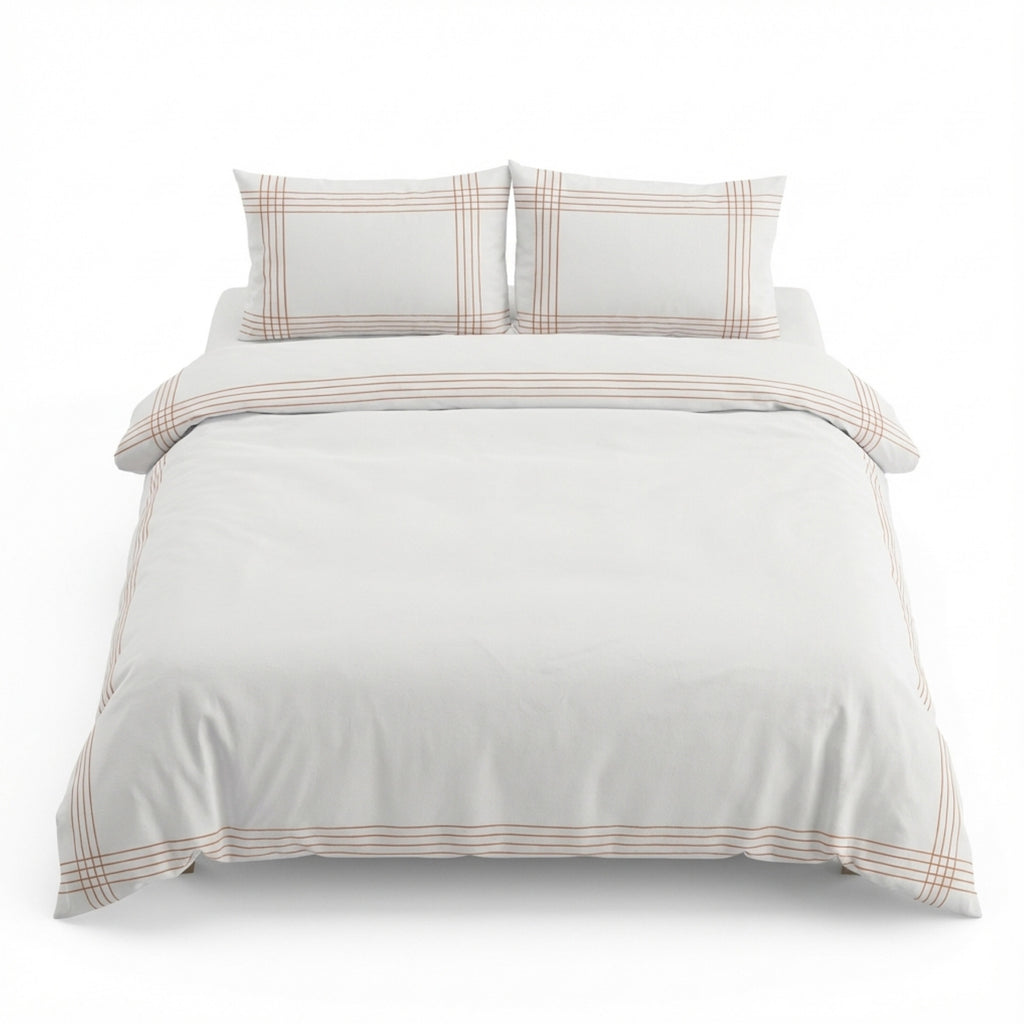 Ecobox Precore Oranj Çift Kişilik Nevresim Takımı