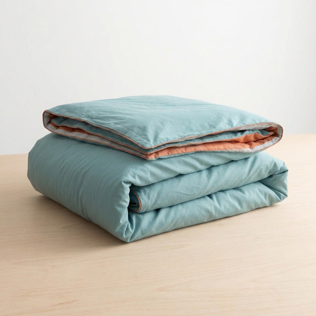 Sevenhill Marin Aqua Çift Kişilik %100 Pamuk Nevresim Takımı 200 x 220 cm