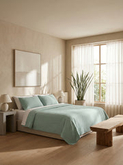 Sevenhill Vita Mint Çift Kişilik Yatak Örtüsü 230x260 cm
