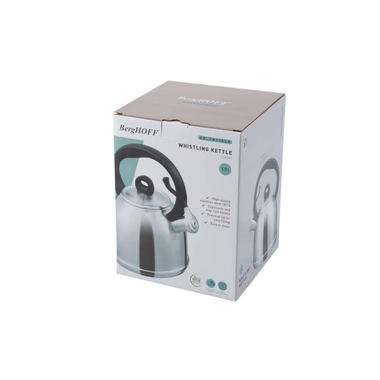 Berghoff Essentials 18/10 Paslanmaz Çelik Düdüklü Su Isıtıcı 1,9 lt