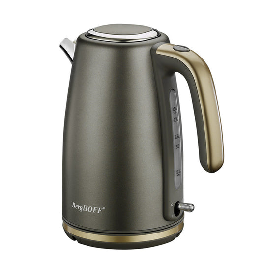 Berghoff Gem Pearl 1.7 Litre Gri Gold Modern Su Isıtıcı