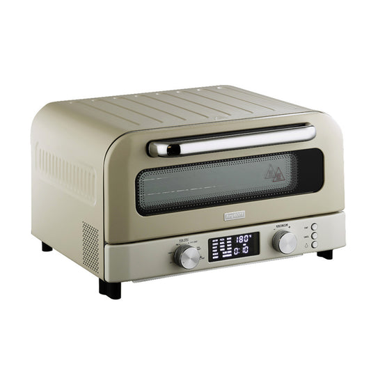 Berghoff Gem Retro 2000 W Vanilya Krem Airfryer Pizza Fırını