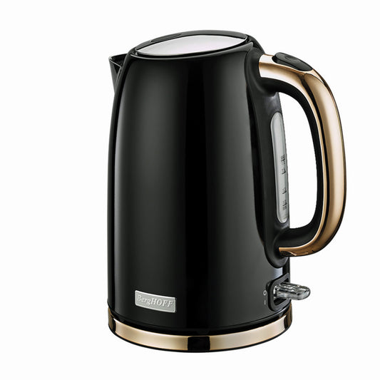 Berghoff Gem Titan 1.7 Litre Siyah Gold Su Isıtıcısı