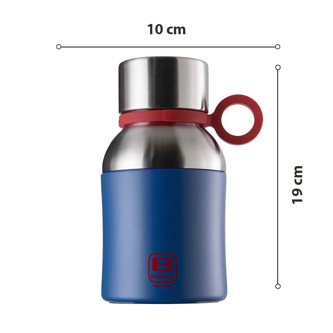Bugatti Paslanmaz Çelik Mavi Yemek Termosu 500Ml