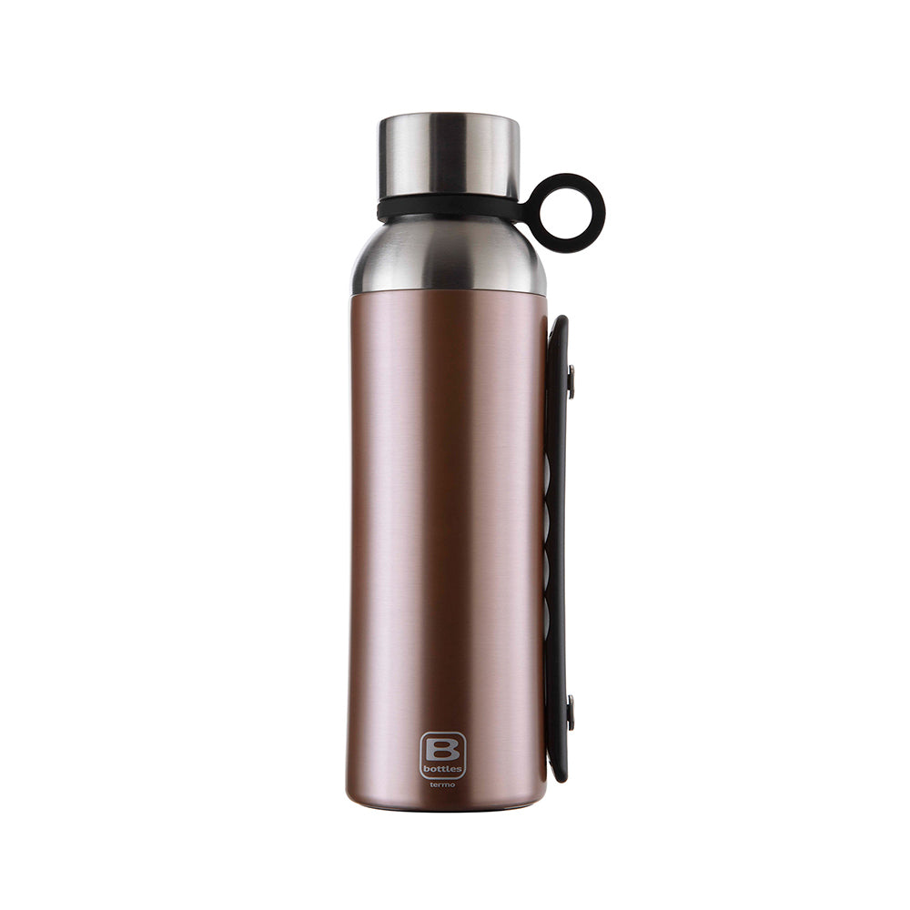 Bugatti Termo Taşıma Kulplu Paslanmaz Çelik Rose Gold Termos 1500Ml