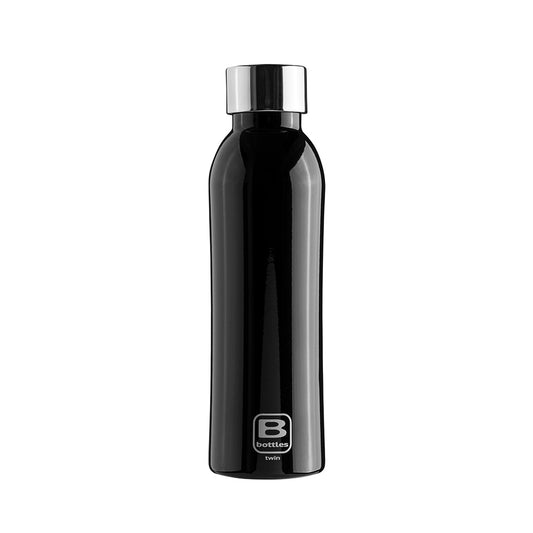 Bugatti Twin Paslanmaz Çelik Parlak Siyah Termos 500Ml