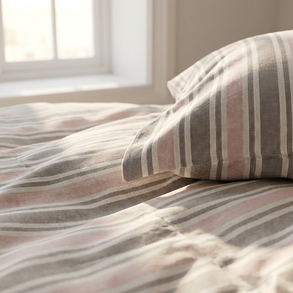 Ecobox Ballere Bej, Çift Kişilik Nevresim Takımı