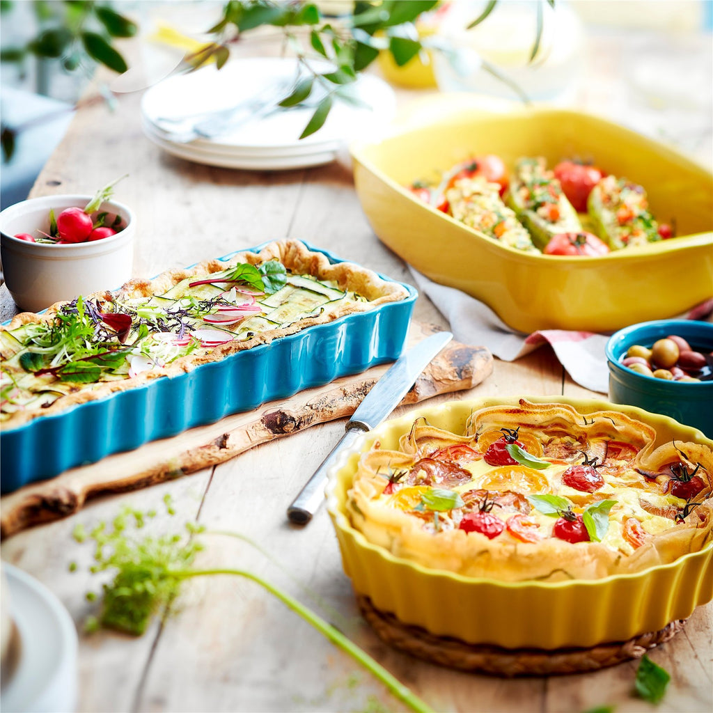 Emile Henry Tart-Börek-Flan Kabı Yuvarlak 28 cm