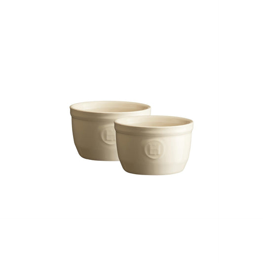 Emile Henry Fırın Kabı Ramekin No.9 Burgundy 2´li Seti