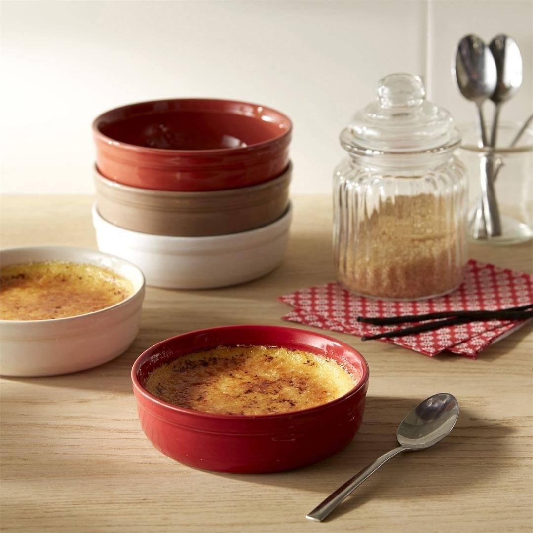 Emile Henry Fırın Kabı Yuvarlak Creme Brulee 2 Li Set