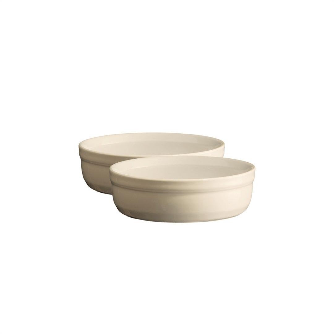 Emile Henry Fırın Kabı Yuvarlak Creme Brulee 2 Li Set