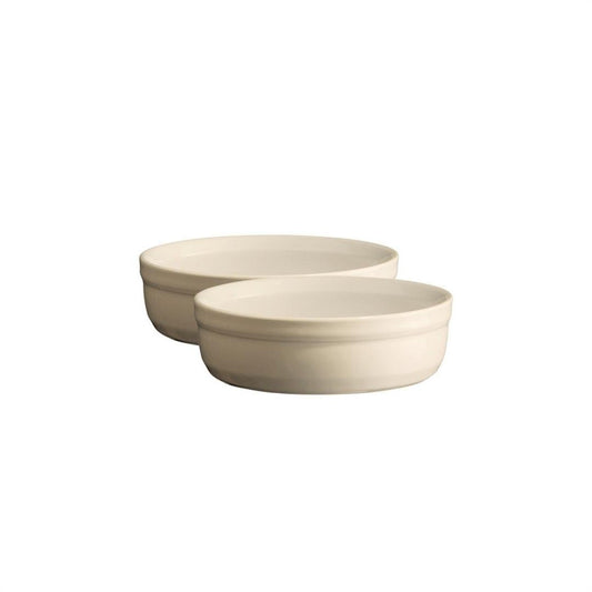 Emile Henry Fırın Kabı Yuvarlak Creme Brulee 2 Li Set