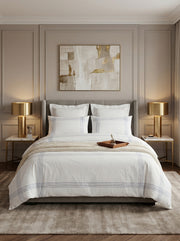 Ecobox Precore Turkuaz Çift Kişilik %100 Pamuk Nevresim Takımı 200 x 220 cm