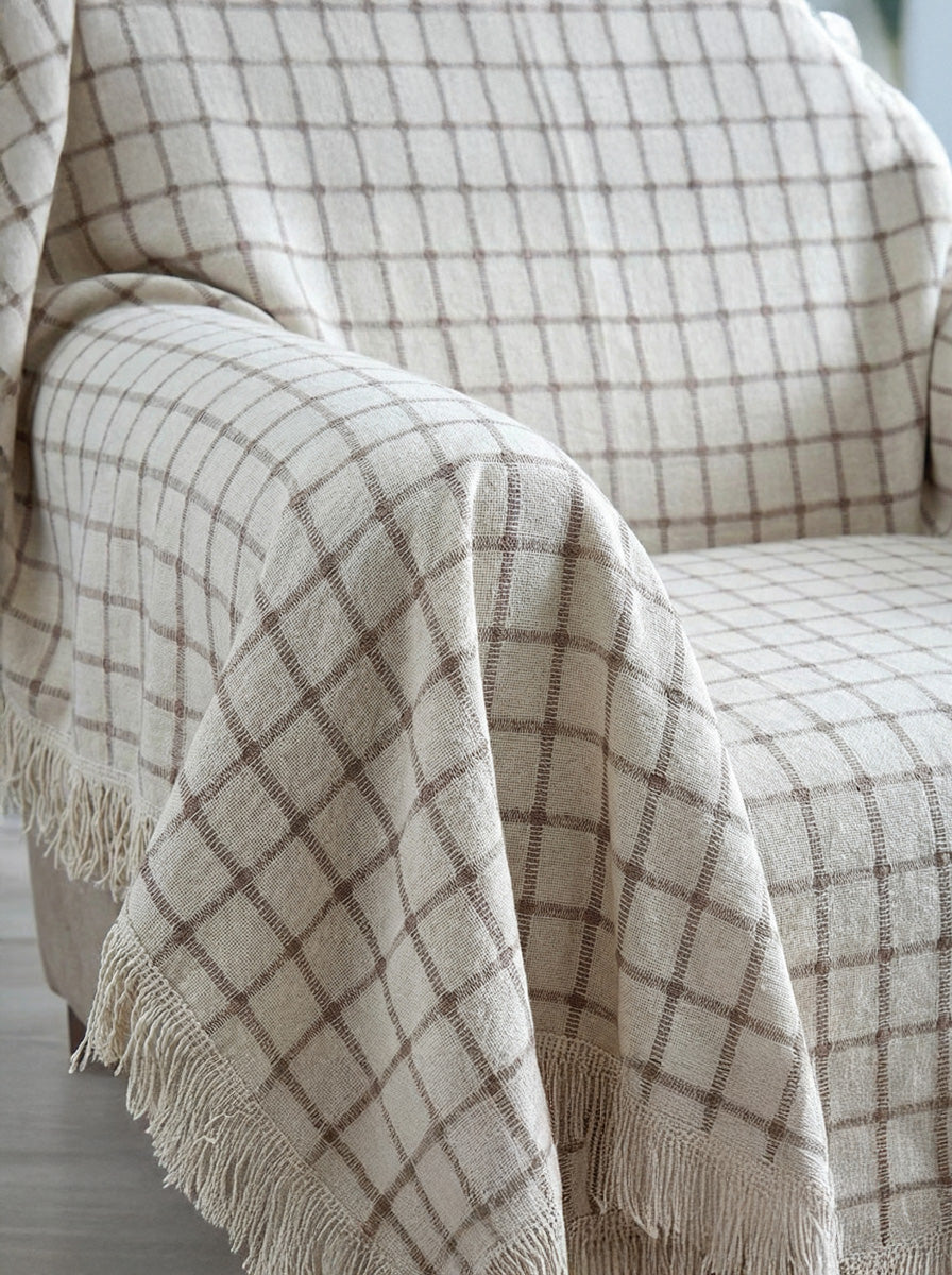 Ecobox Koltuk Örtüsü – Pamuk Dokuma Koltuk Şalı, Kanepe ve Çekyat Üzerine