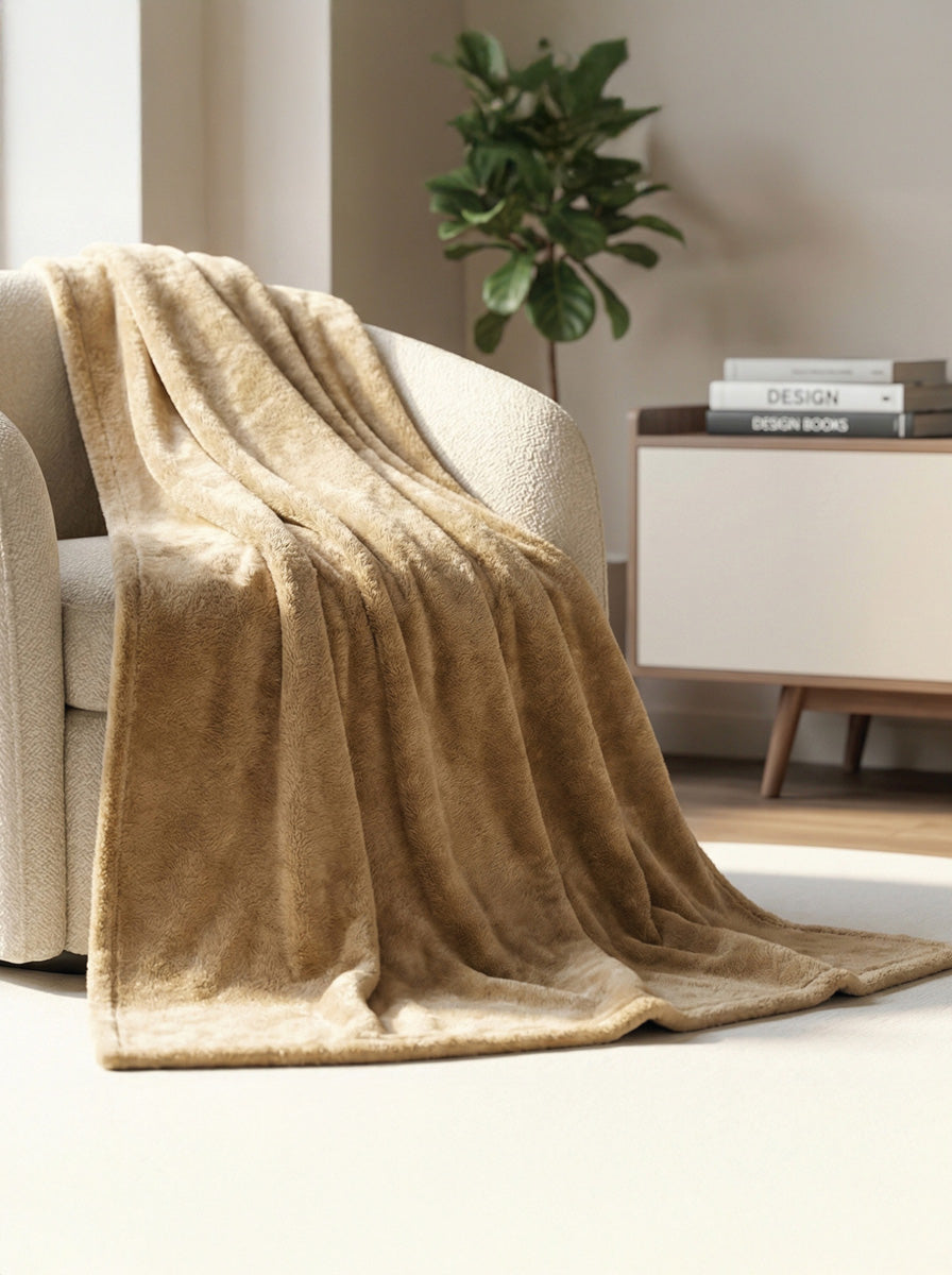 Ecobox Wellsoft Tek Kişilik Battaniye – Yumuşak Dokulu Sıcak Tutan Battaniye