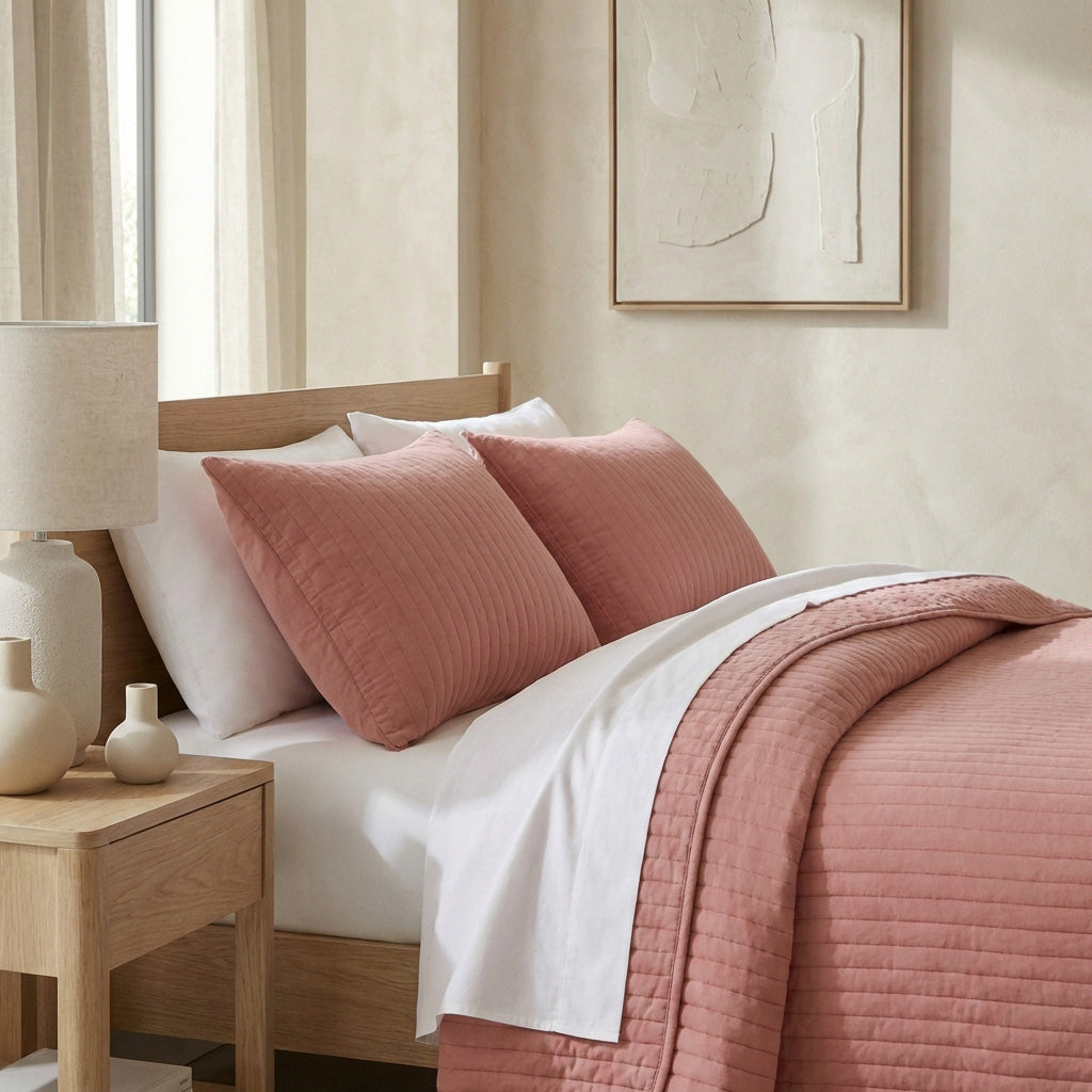 Sevenhill Vita Somon Çift Kişilik Yatak Örtüsü 230x260 cm