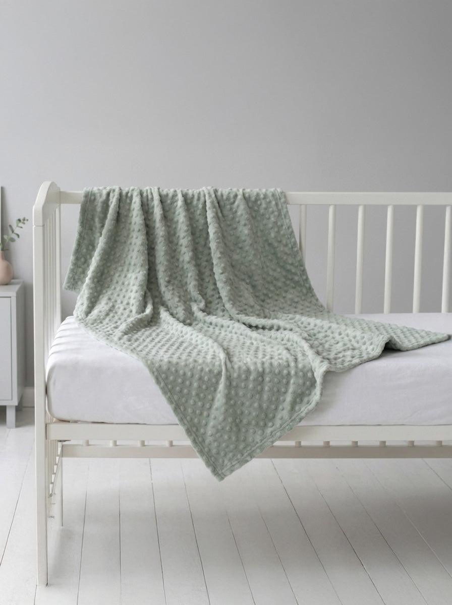 Ecobox Tomurcuk Bebek Battaniyesi - Yumuşak Dokulu Hafif Bebek Battaniyesi