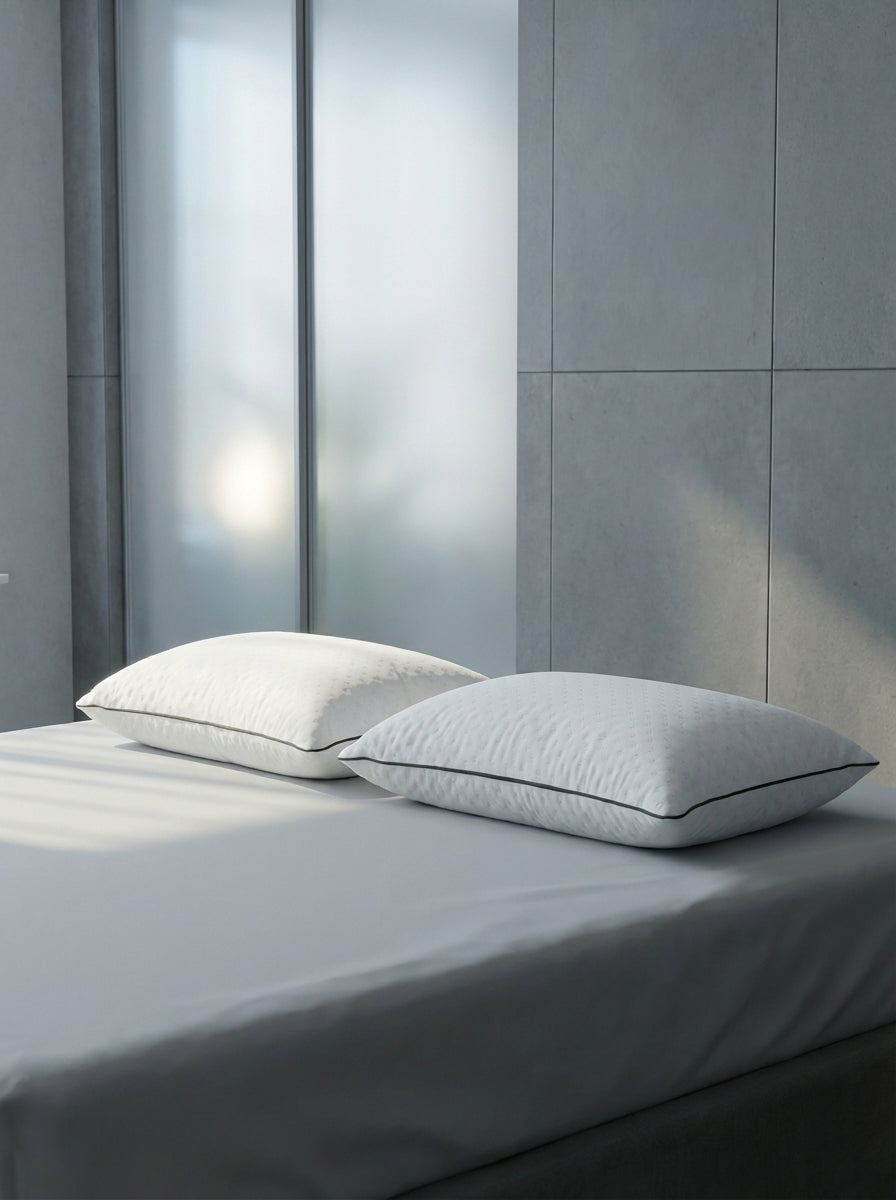 Ecobox Yastık – Yumuşak Dokulu Silikon Yastık, Yatak İçin Yıkanabilir Günlük Uyku Yastığı